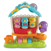 Weiyi Da Vtech Music Small Bird House Woods Animals Sound And Light Teeth Music Lodge 80-522418