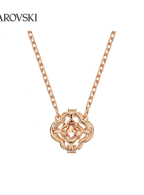 施华洛世奇 SPARKLING DANCE 跳动的心 四叶草造型 灵动经典 女项链 5514488