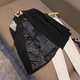 2024 Spring New Black Suit Jacket ຂອງແມ່ຍິງໃນສະໄຕລ໌ເກົາຫຼີແບບສະບາຍໆ ທີ່ນິຍົມກັນໃນປີນີ້