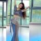 Belly dance new high-end large size performance hip scarf slimming performance ການປະຕິບັດລະບົບຕ່ອງໂສ້ແອວ