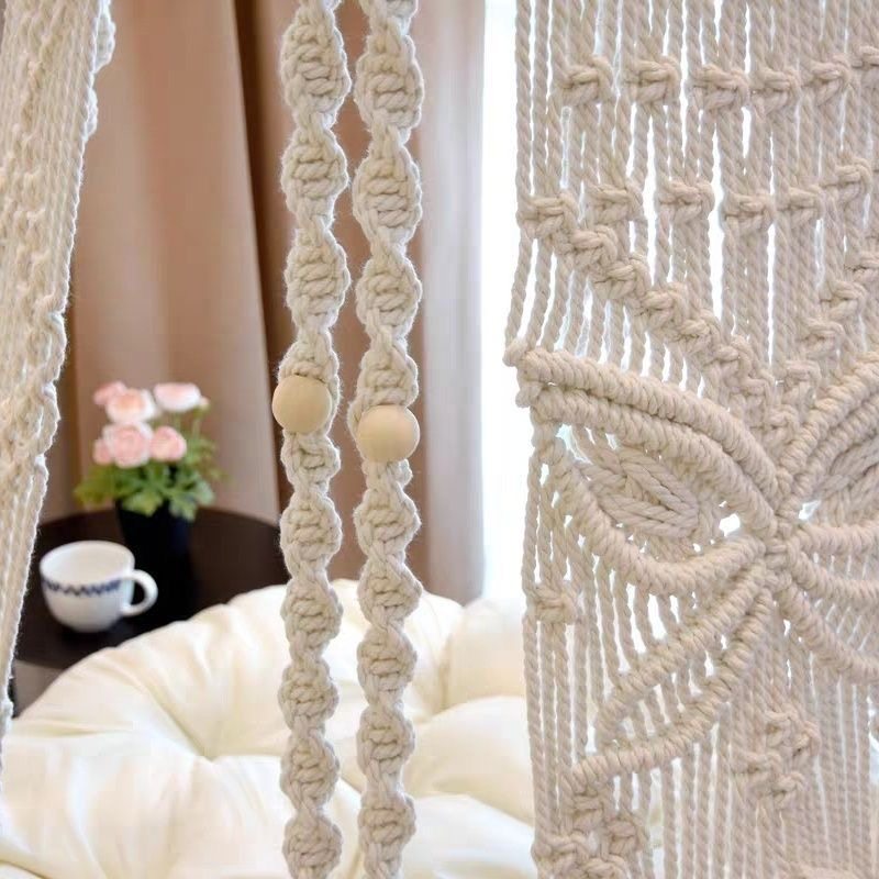 原创手工编织绳编波西米亚户外吊椅吊床吊篮阳台庭院秋千花园民宿,淘宝优惠券,粉丝福利购,淘宝优惠卷