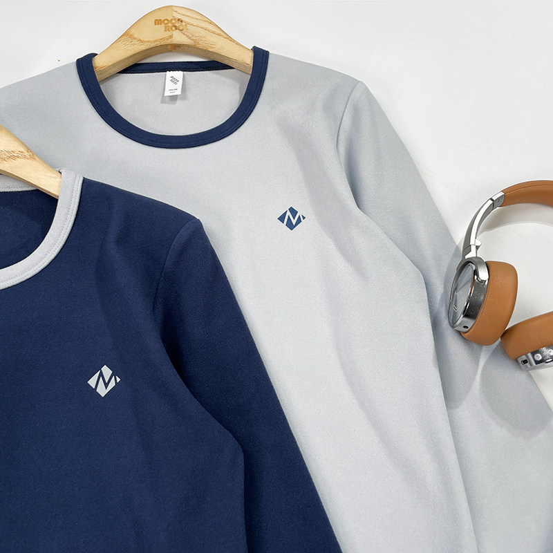 Boys' velvet underwear set for autumn and winter teenagers