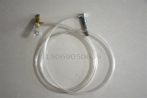 回转式鼓风机配件滴油器 透明管 滴油嘴滤油网拉簧黄铜HC-601S - 图2