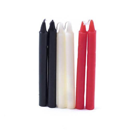 红白黑黄绿色照明蜡烛家用日用普通蜡烛无烟浪漫婚礼长杆应急蜡烛 - 图3