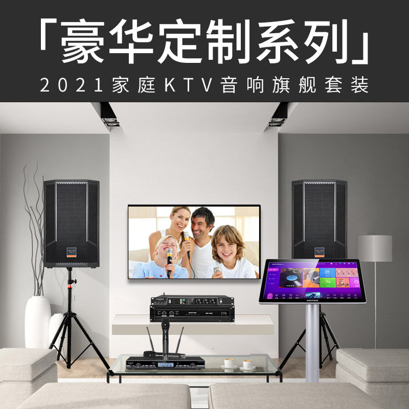 【旗舰套装】威斯汀q8专业家庭ktv 12 威斯汀KTV/卡拉OK音箱