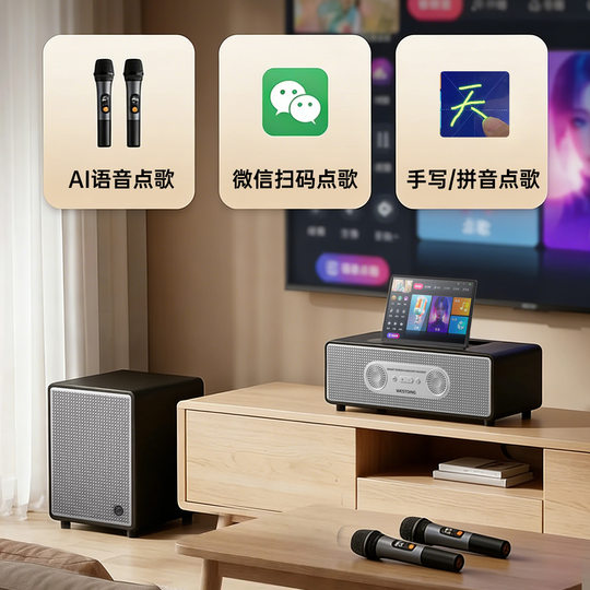 威斯汀P30家庭ktv音响套装家用K歌一体机客厅唱歌设备新款点歌机