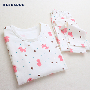 秋冬新款女童内衣套装