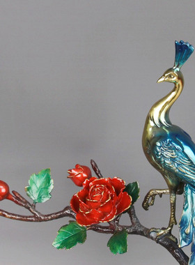 纯铜客厅桌面摆件日常送礼工艺