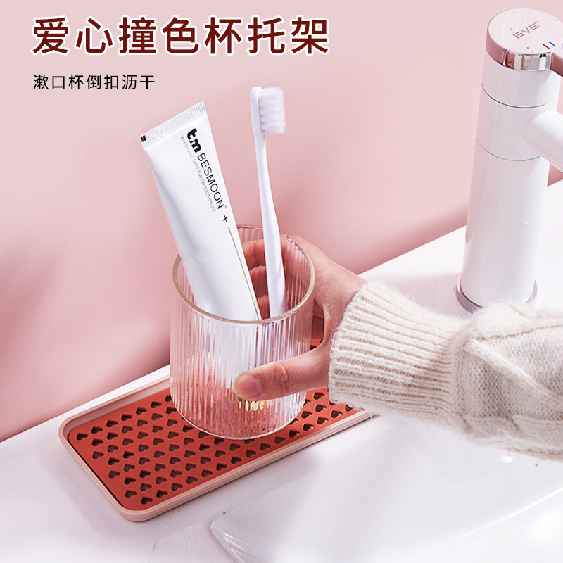 创意盘子家用长方形可爱沥水盘菜盘网红餐盘少女心北欧茶水杯托盘,淘宝优惠券,粉丝福利购,淘宝优惠卷