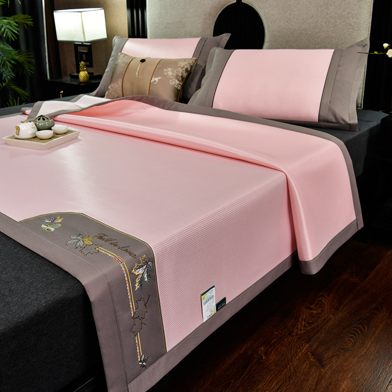 夏季藤席草席可折叠冰丝席双人家用裸睡抗菌席子宿舍单人夏天凉席,淘宝优惠券,粉丝福利购,淘宝优惠卷