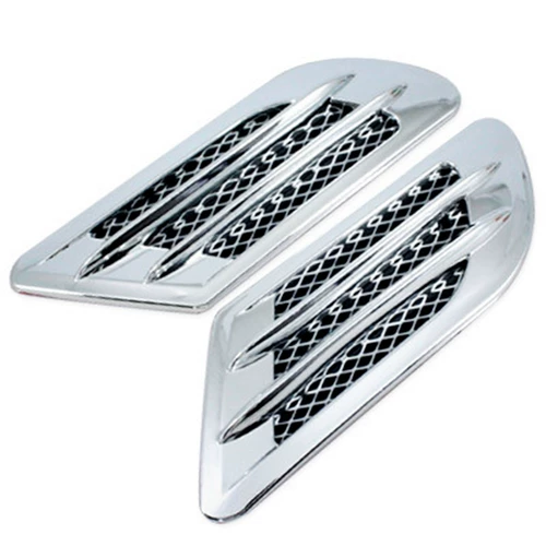Shark Gill Simulation Outlet Airtlet Outlet Cood Decorative Ventilation Вентилируемая вентилируемая автомобиль модифицированные автомобильные наклейки с модифицированными автомобилями