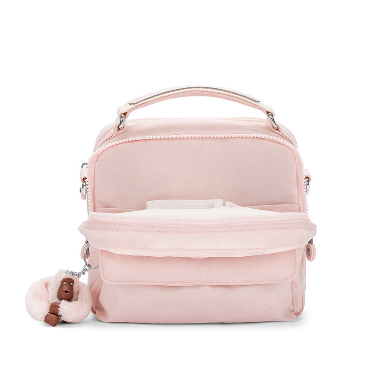 kipling女款2023新款轻便出行小巧多背法斜挎包小方包PUCKCANDY_虎窝淘