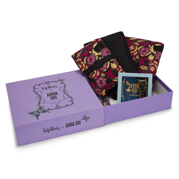 【预售】kipling安娜苏联名系列钱包 kipling女士包袋