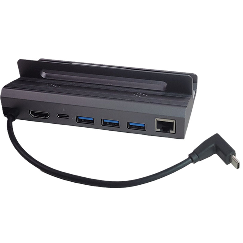 适用黑神话悟空steam deck拓展坞ROG Ally扩展连接电视扩展坞电脑游戏主机支架底座hdmi投屏网线转换器配件