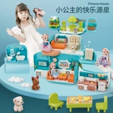 Семейная игрушка, семейный детский кукольный домик для принцессы, 3-9 лет, 4 лет, подарок на день рождения