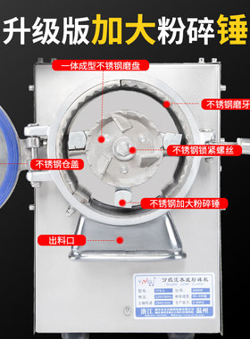 粉碎机永历商用三七打粉机