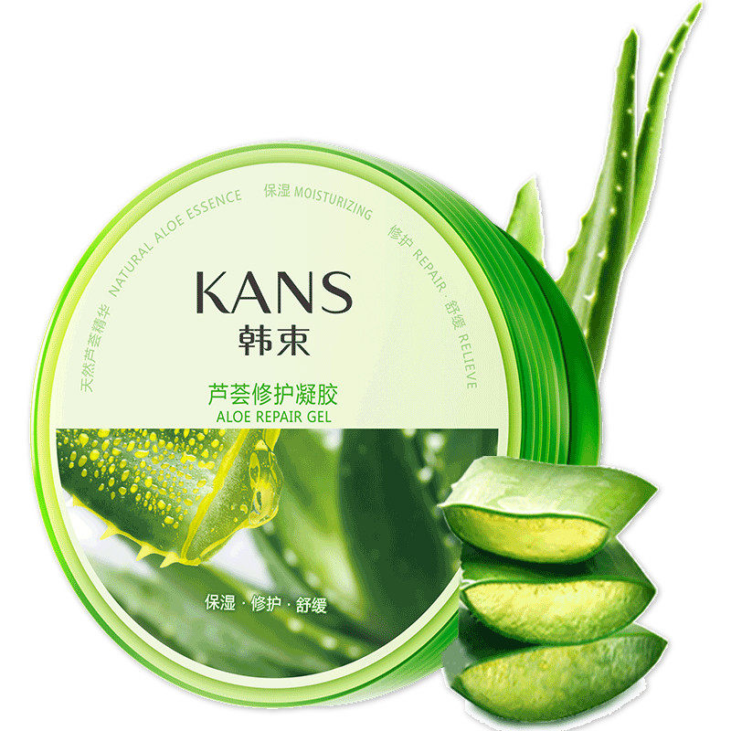 韩束芦荟胶修复补水舒缓修护凝胶 伟洁化妆品乳液/面霜
