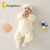 童泰 Демисезонный комбинезон для новорожденных для младенца, хлопковое удерживающее тепло боди подходит для мужчин и женщин для девочек
