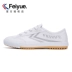 Feiyue giày trắng nữ feiyue / retro phong cách graffiti vải Trung Quốc giày nam nhảy đôi giày nam và nữ - Plimsolls