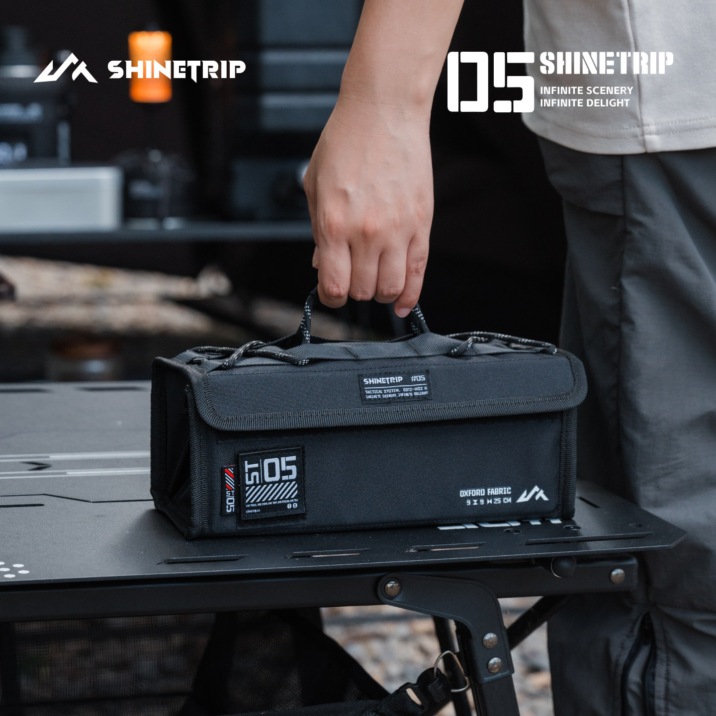 山趣户外露营箱桌一体折叠收纳箱工具箱炉具牛津布餐具收纳包茶箱,淘宝优惠券,粉丝福利购,淘宝优惠卷