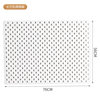 Extra-sized hole plate self-adhesive hole-free storage rack