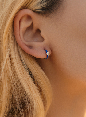 摩典925纯银多巴胺滴胶爱心戒指