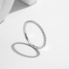 Modian S925 silver moissanite ring holiday gift for women