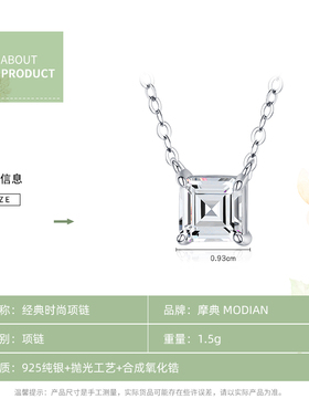 纯银轻奢风设计感锁骨链