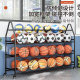 Basketball and football storage rack floor-standing multi-functional storage rack removable home classroom school primary school display rack