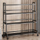 Flower rack living room floor-standing storage rack balcony succulent flower pot rack simple iron plant display shelf