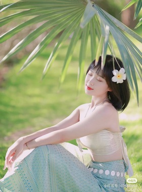 合金女明星同款民族舞项链套装