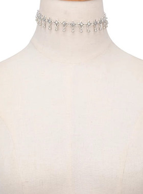 欧美波西米亚风镂空多层项链耳环