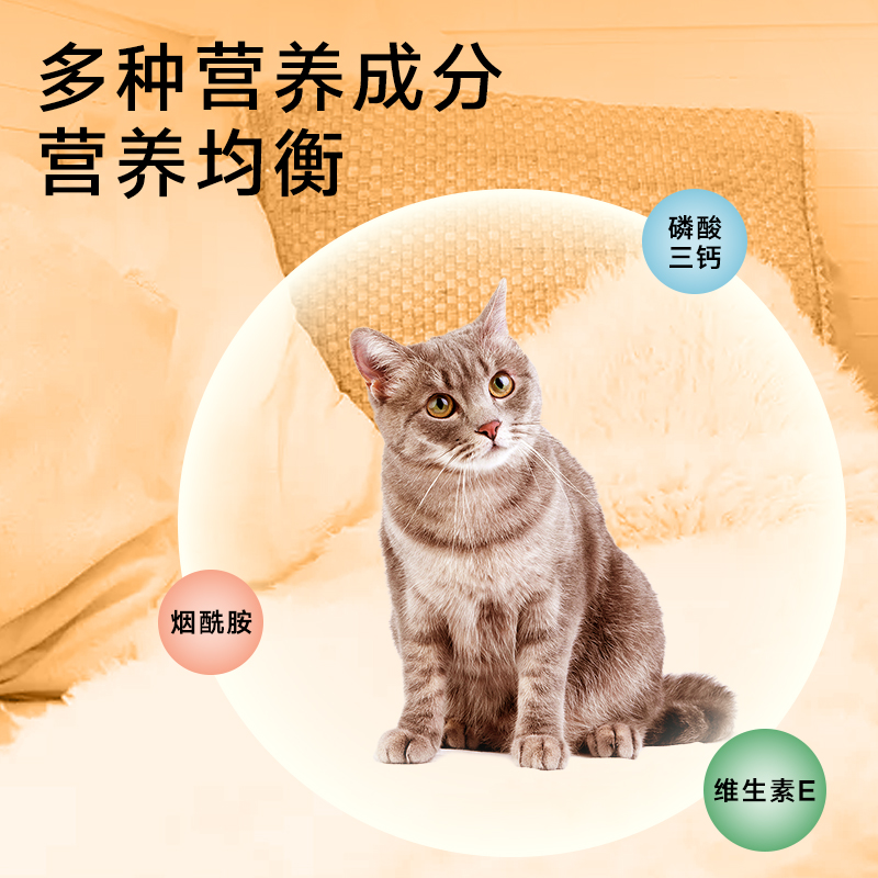 猫用禁情粉母猫公猫发情专用抑情粉防猫叫绝情粉食用猫咪绝育避孕-图0