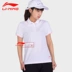 Li Ning áo ngắn tay áo thun thời trang thể thao sê-ri áo sơ mi nữ tay ngắn mùa hè 2019 mới APLP034 - Áo polo thể thao