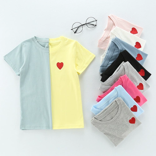 Хлопковая летняя детская белая футболка для мальчиков, летняя одежда, короткий рукав