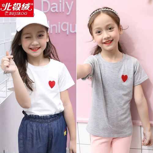 Хлопковая летняя детская белая футболка для мальчиков, летняя одежда, короткий рукав