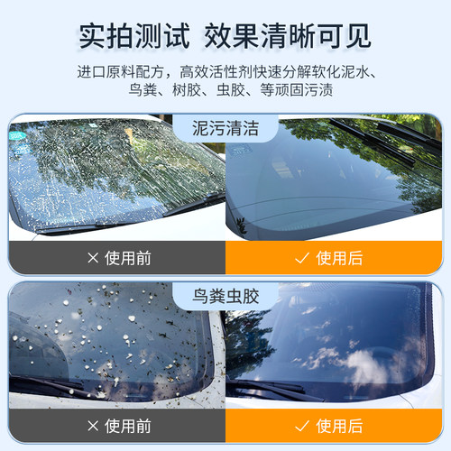 玻璃水汽车防冻冬季零下40-25车用夏季雨刮水去油膜去污四季通用-图1