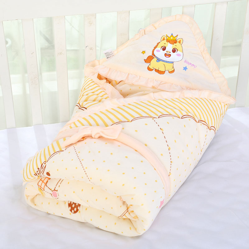 婴儿抱被新生儿包被春秋初生宝宝用品秋冬季抱毯被子产房包巾加厚,淘宝优惠券,粉丝福利购,淘宝优惠卷