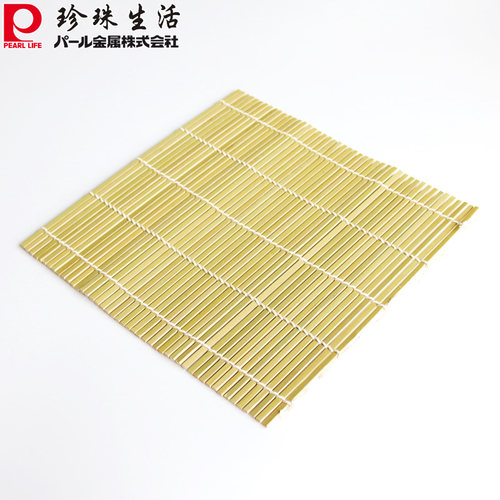 天然无漆寿司帘竹帘珍珠生活C-6384天然竹寿司工具卷帘青皮宽帘子 - 图0