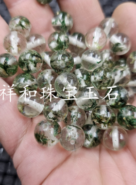 仿琥珀圆珠散珠10毫米