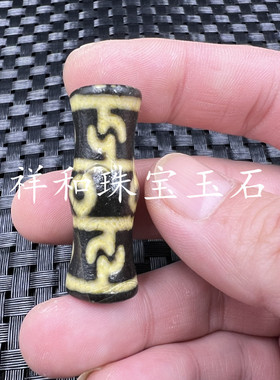 精美复古莲花金刚天珠九眼竹节珠