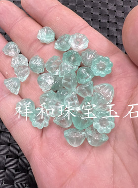 仿玉石莲蓬散珠配件配饰珠