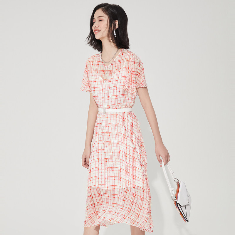 doublove贝爱2020春夏新款连衣裙 doublelove连衣裙