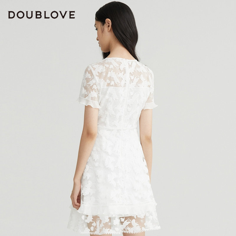 商场同款doublove贝爱2020连衣裙 doublelove连衣裙