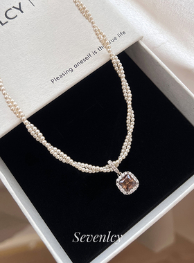 1.15上新85折【赫拉情书】绝美两戴可拆吊坠！珍珠缠绕项链锁骨链