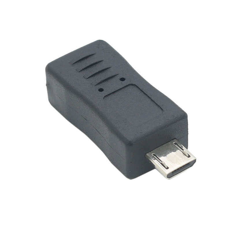 mini USB母转micro USB公转接头T型口转安卓数据线接口90度左右弯车载导航适用于360行车记录仪电源线转换头_虎窝淘