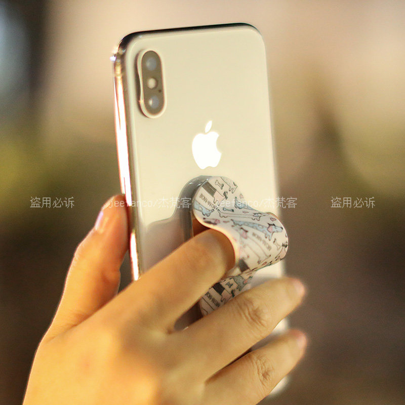 Jeefanco creative handheld phone ring buckle