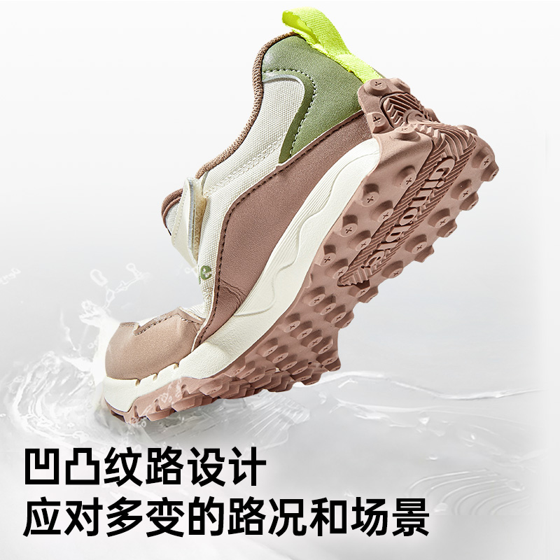 基诺浦机能鞋春秋款男女宝宝鞋子复古百搭经典款学步鞋GW1621 - 图1