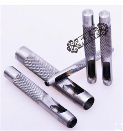 皮带冲打孔器腰带皮具皮革冲孔圆冲冲子空心冲冲头打眼器开孔器 - 图1