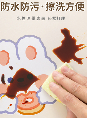衣柜贴纸卡通儿童房旧家具翻新自粘翻新装饰壁纸衣柜内部专用垫纸